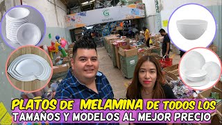 ¿Dónde comprar PLATOS DE MELAMINA 🍽🥮 TRASTES DE MELAMINA
