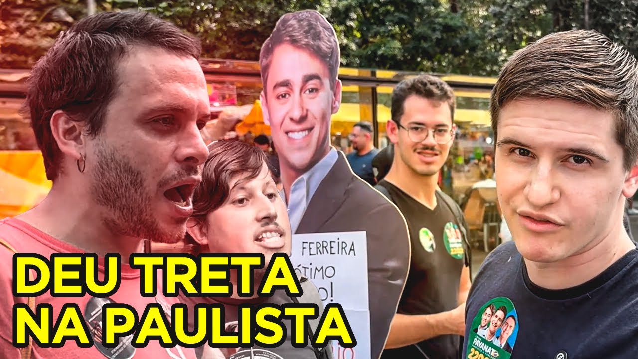 Levei o NIKOLAS FERREIRA na PAULISTA!