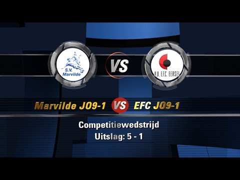 Wedstrijdverslag Marvilde JO9-1 - EFC JO9-1