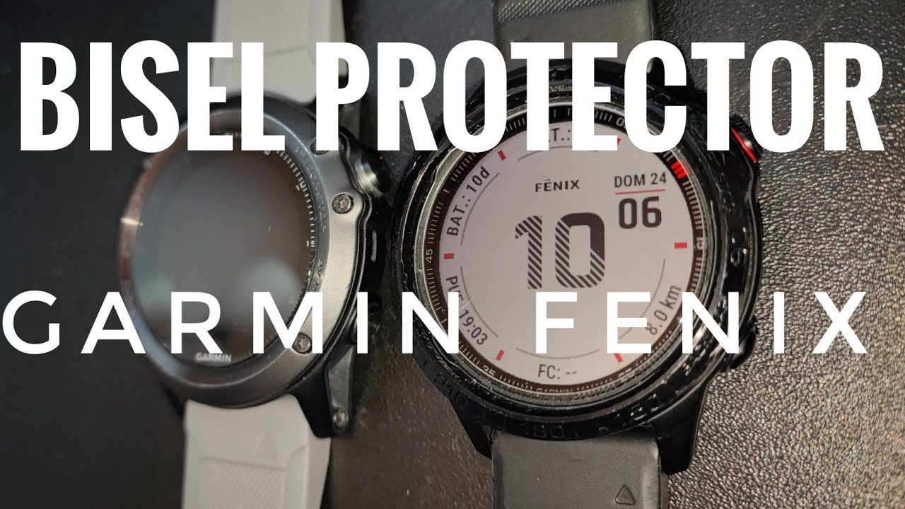 TIP PROTECTOR BISEL GARMIN FENIX 6, 6 pro, 6x, 5, 5 Plus, 3..