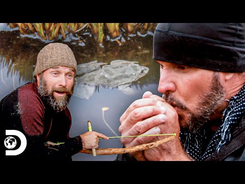 Buscando proteínas: caça de rãs nos Andes peruanos | Desafio em dose dupla | Discovery Brasil