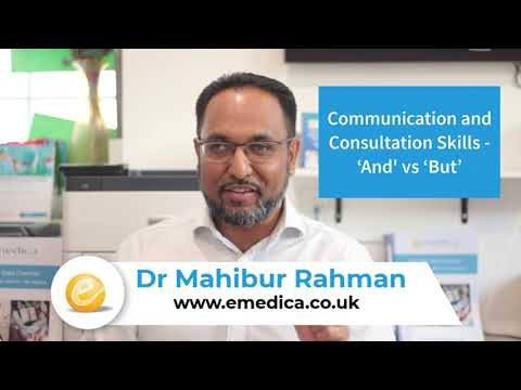 Communication and Consultation Skills: Using "And" vs. "But" When Refusing an Inappropriate Request