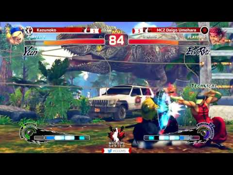 Daigo (Evil Ryu) vs Kazunoko (Yun) - #CapcomCup 2015  #USF4