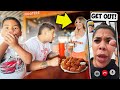 FaceTiming My Girlfriend While Eating At HOOTERS With ZAKYIUS