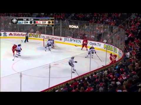 Edmonton Oilers Vs Calgary Flames - Highlights 1/26/13