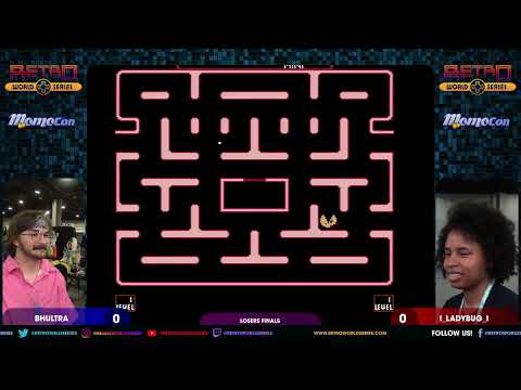 BHultra vs l_LadyBug_l (Losers Finals) - Ms. Pac-Man (Tengen - NES) - Momocon 2024