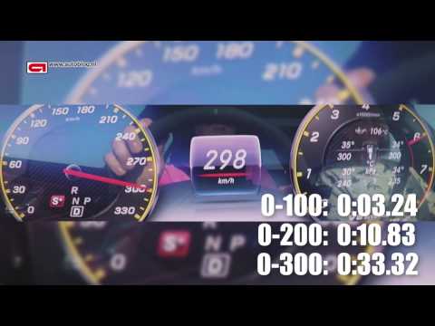 TOPSPEED: 0-300 Mercedes AMG E 63 S!