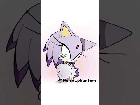 Blaze’s Amazing Hairstyle 🤩 #sonaze #sonicthehedgehog #comicdub #ship #ytshorts #blazethecat