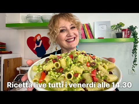 Pasta estiva con zucchine crude e cotte