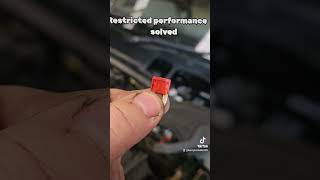 range rover evoque restricted performance solved