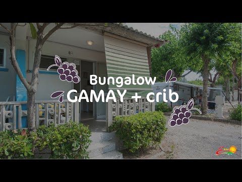 Bungalow Gamay + crib | EurCamping ☀️