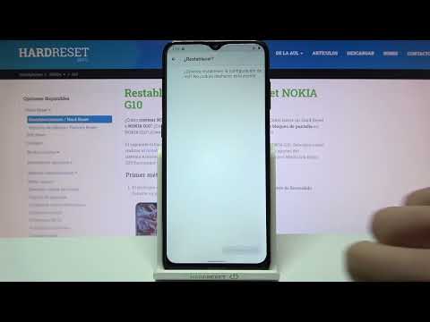 How to fix Wi-Fi problems on the Nokia G10 - restore Wi-Fi settings