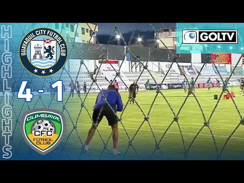 G. City 8 goles en dos partidos | G. City 4 - Cumbayá 1| Fecha # 10