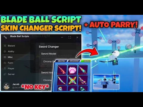 Blade Ball Script *NO KEY* - AUTO PARRY + OP SPAM PARRY | AUTO CURVE BALL | MORE FEATURES