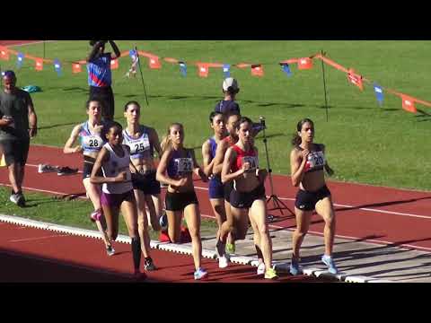 2'12''02: Sarah MADELEINE  (800m ESF/SEF FD4) -  Chpts rég. Espoirs Seniors,  MONTGERON 1 juin 2019