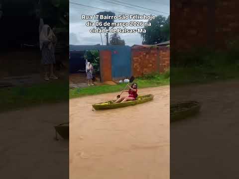 Rua 17 Bairro São Félix Balsas-Ma  hoje dis 06 de março 2026 o pesadelo volta à sombra os moradores.