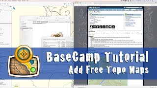 How to add free topo maps to Garmin BaseCamp