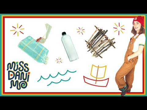 DIY Toy Boats | Recycled Materials Craft for Kids | Miss Dani Mo
