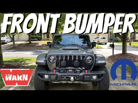Transform Your Jeep Gladiator Mojave with the New Front Bumper Upgrade