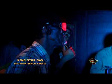 King Stur Gav Bourbon Beach Negril jamaica 2015