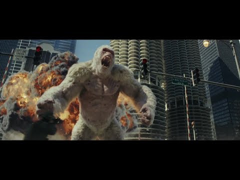 램페이지  RAMPAGE  1차 공식 예고편 (한국어 CC)