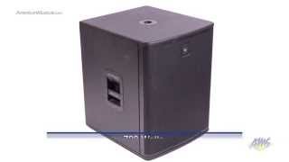 Video thumbnail for Electro Voice ELX118P Live X Powered PA Subwoofer - Electro Voice ELX118P by American Musical Supply
