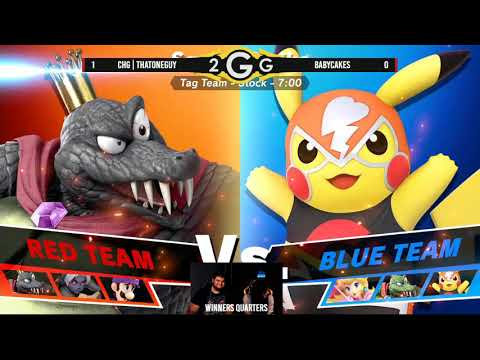Squad Strike - CHG | ThatOneGuy Vs. Babycakes Winners Quarters - Smash Ultimate