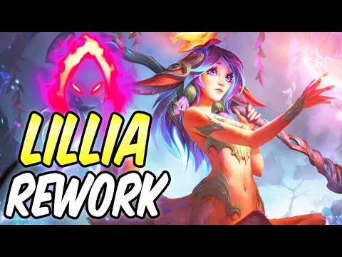 LILLIA REWORK 2021 GAMEPLAY Spotlight Guide Jungle | Build & Runes S11 | - League of Legends
