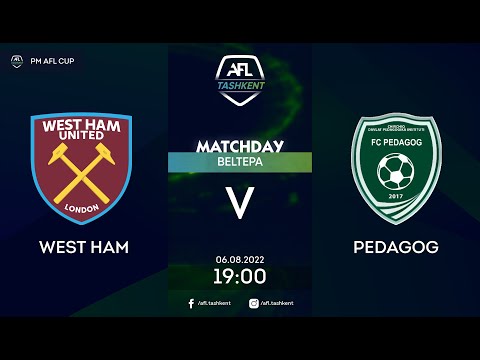 AFL CUP 5 tur WEST HAM - PEDAGOG