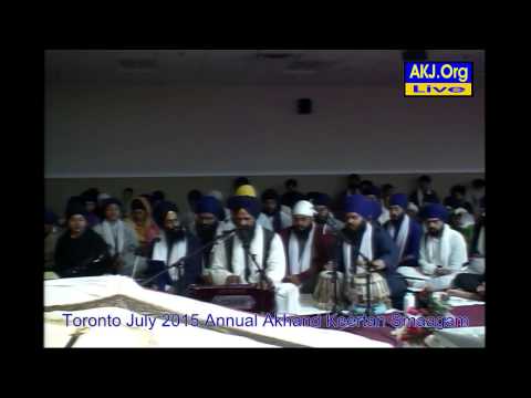 047 Toronto July 2015 Smaagam - Wednesday Morning - Bh. Jaswant Singh Jee Toronto