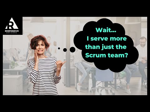 As a True Leader the Scrum Master Serves... - YouTube