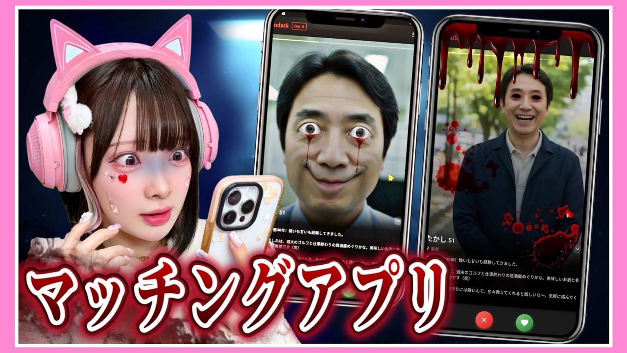 人生初のマッチングアプリで『恐怖体験』をしました…………【たまちゃん】