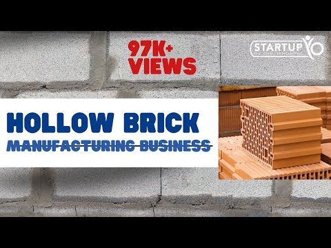 Hollow brick manufacturing business