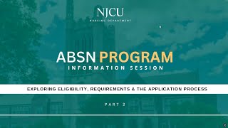 NJCU Accelerated Nursing Info Session #2 | Prog Structure, Cost, Financial Aid & Simulation Lab Tour