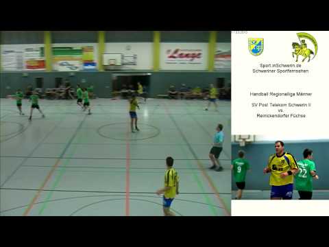 Handball Regionalliga Männer 26:30 SV Post Telekom Schwerin II vs. Reinickendorfer Füchse