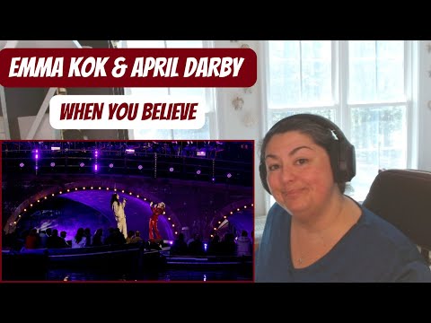 BEAUTIFUL RENDITION! EMMA KOK & APRIL DARBY | WHEN YOU BELIEVE