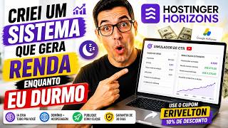Como Ganhar Dinheiro com Google AdSense Criando Sites com IA (Hostinger Horizons)