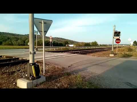 Železniční přejezd Nesovice 13.8 2021