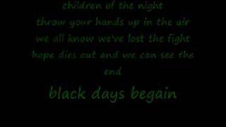 atreyu-black days begain
