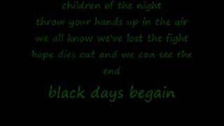 atreyu-black days begain