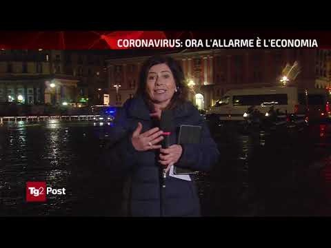 Tg2 Post - Coronavirus: ora l'allarme e' l'economia