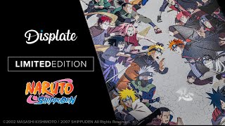Shinobi Showdown | Limited Edition Displate | Naruto
