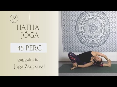43 perc HATHA JÓGA - GUGGOLNI JÓ! - Jóga Zsuzsival