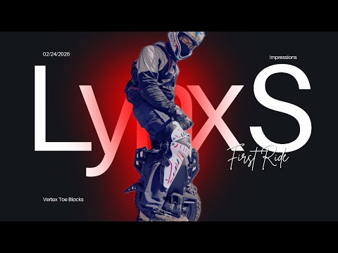 First Ride on the Lynx S… This Thing is REFINED