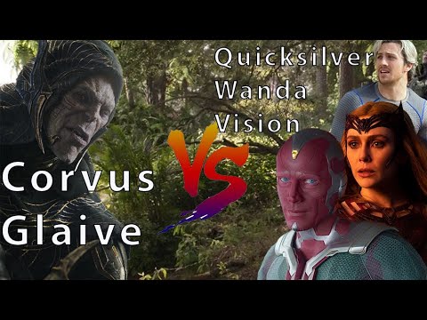Can Corvus Glaive Defeat Vision, Scarlet Witch & Quicksilver? | Marvel United Playthrough