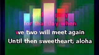 To You Sweetheart, Aloha   Andy Williams