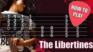 The Libertines - Music When The Lights Go Out - How to play on Acoustic or Electric Guitar