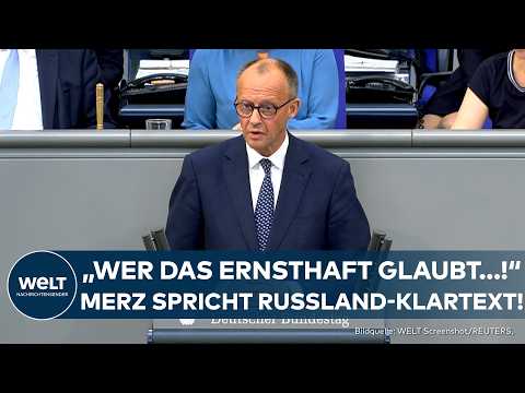 Video Thumbnail: FRIEDRICH MERZ: Die deutsche Rolle im Ukraine-Krieg! Klartext im Bundestag "Wer das glaubt..."