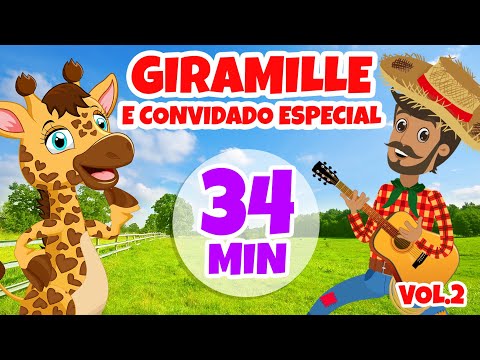 Giramille e Convidado Especial Vol.2 - 34 min | Desenho Animado Musical