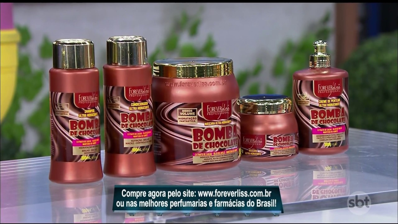 Bomba de Chocolate Forever Liss no Programa do Ratinho [SBT]